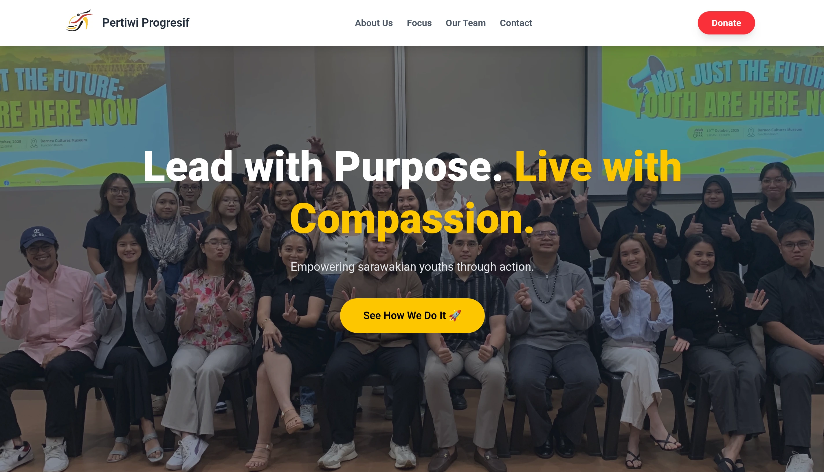 Pertiwi Progresif Website image